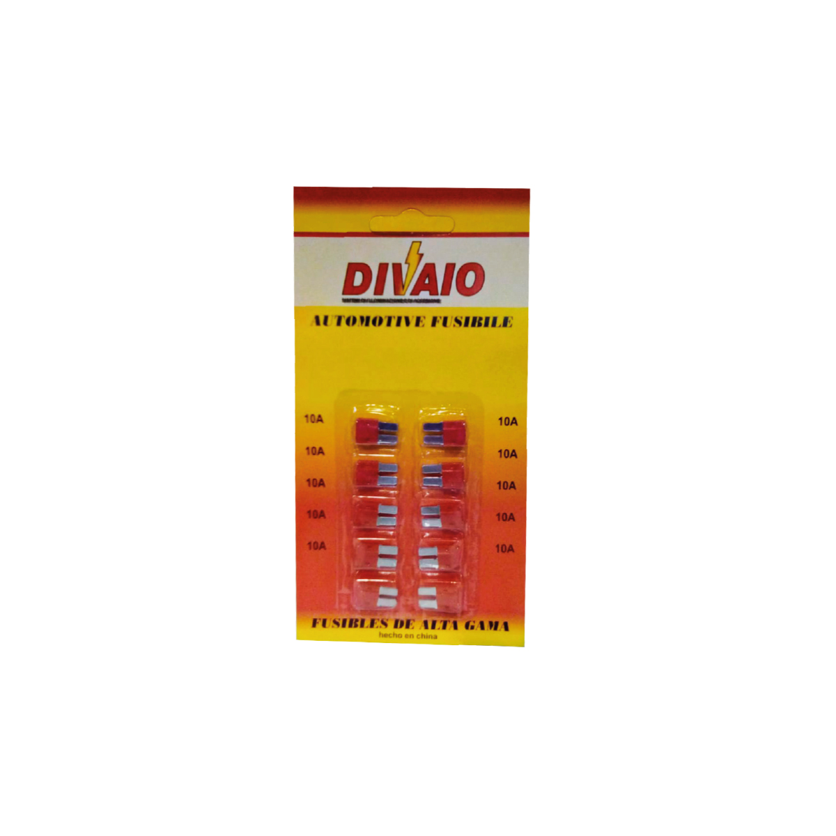 FUSIBLE MINIFICHA TIPO FORD MODELOS NUEVOS EN BLISTER (10 UNIDADES) X AMPER FUSIBLE MINIFICHA TIPO FORD MODELO NUEVOS EN BLISTER (100 UNIDADES) X AMPER - 20 AMP
