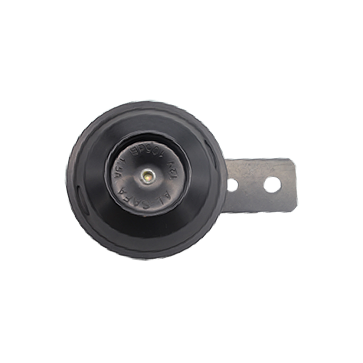 BOCINA TIPO DISCO GALLETA MERCEDES BENZ. 2 TERMINALES. VOLTAJE 12V. ENVASE POR JUEGO DIAMETRO 70MM CANTIDAD POR CAJA MASTER 50