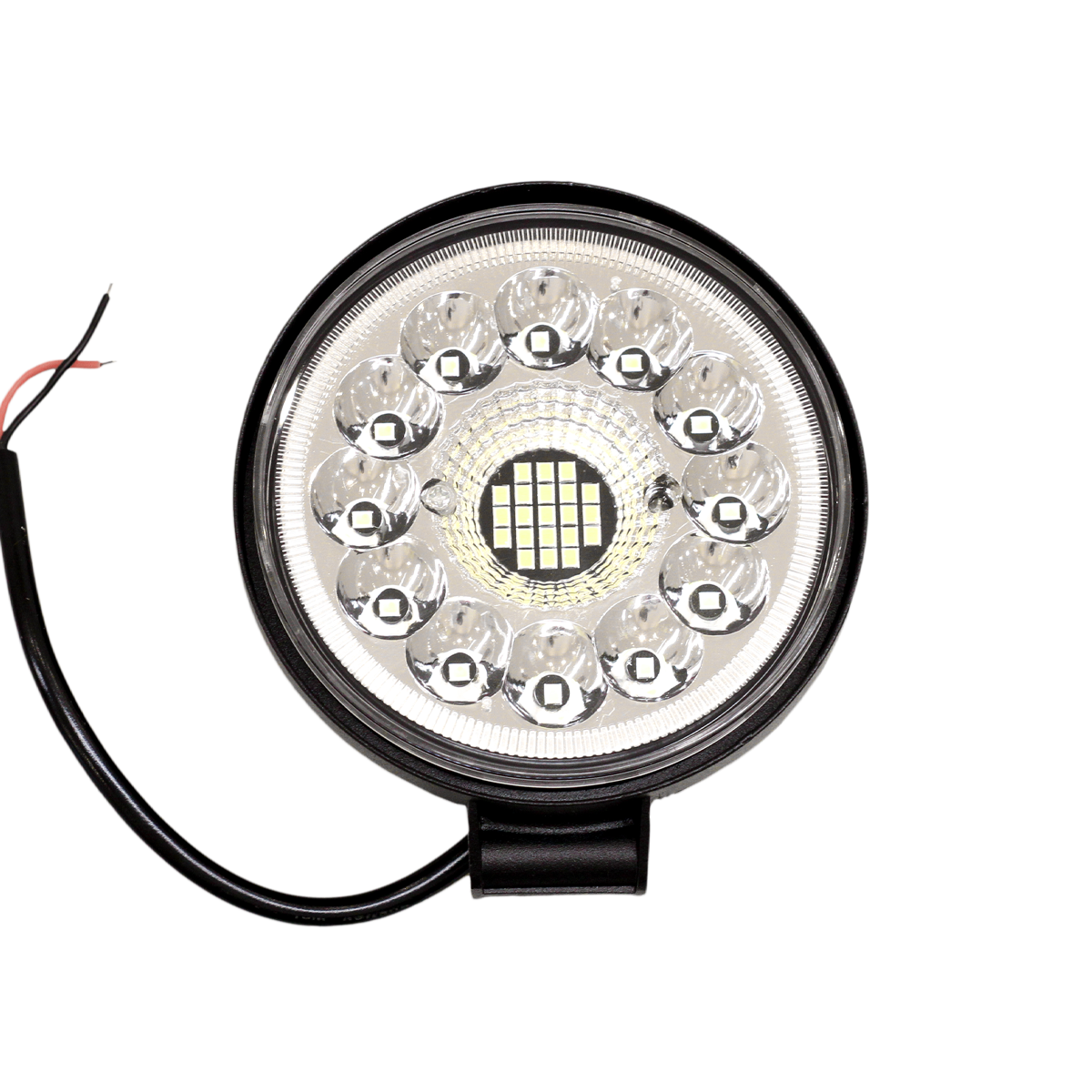 OFF ROAD FARO DE LED FARO DE LED CIRULAR - 33 LED 99W BLANCO 10.8X2X11CM DOS FUNCIONES: BAJA Y FLASH