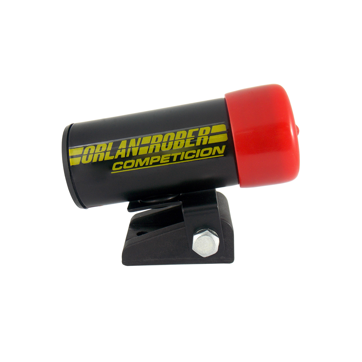 INSTRUMENTAL COMPETICION 62 MM NEGRO SEÑALIZADOR LUMINOSO ALARMA LUZ ROJA