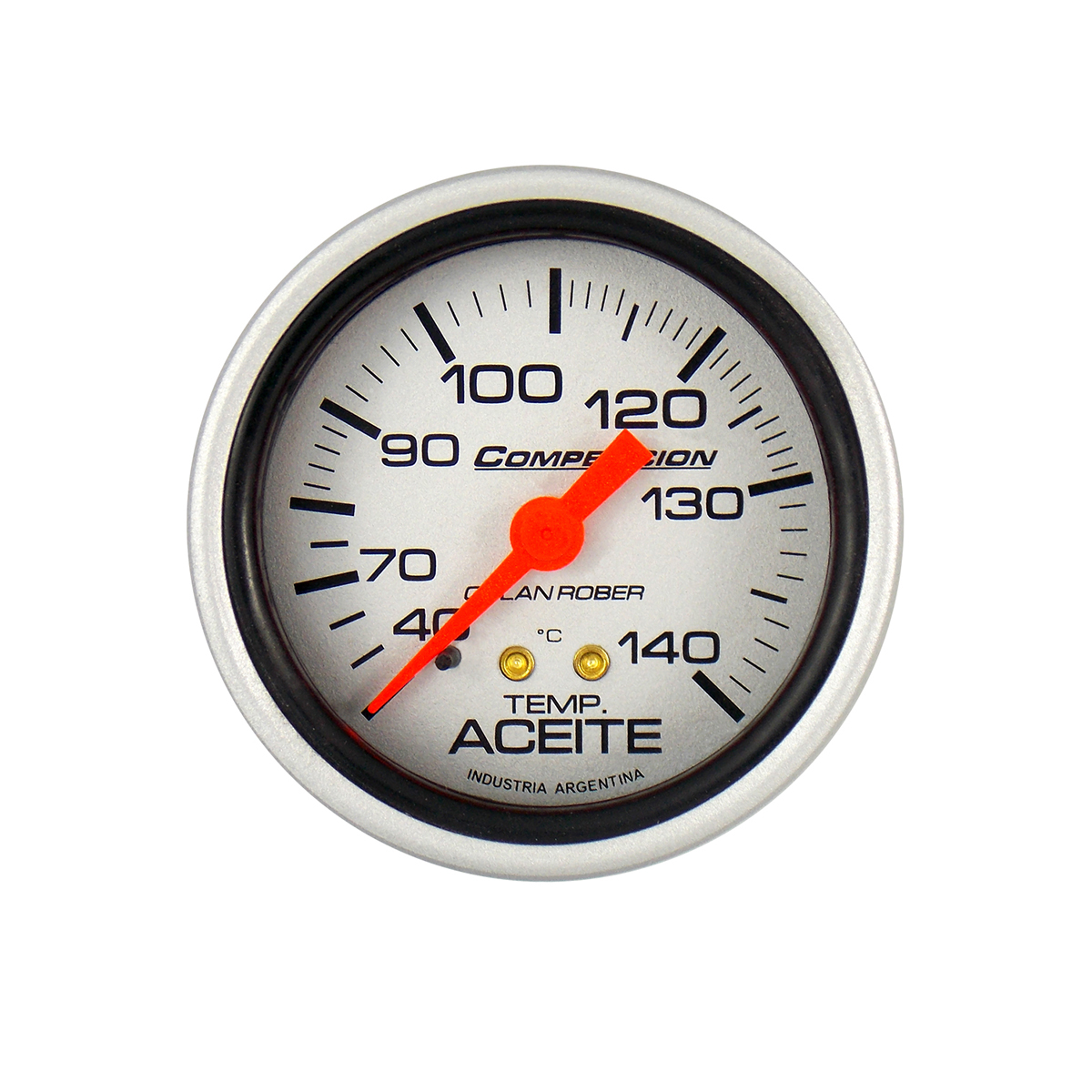INSTRUMENTAL COMPETICION 62 MM PLATA TERMOMETRO 1-5 METROS