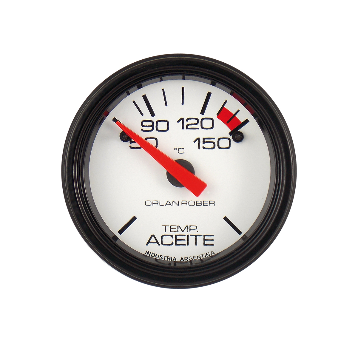 INSTRUMENTAL CLASSIC 52 MM BLANCO TERMOMETRO DE ACEITE ELECTRICO CON BULBO