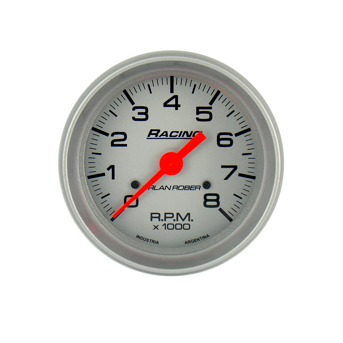TACOMETRO TACOMETRO DIAM. 80 RACING PLATA SMD8
