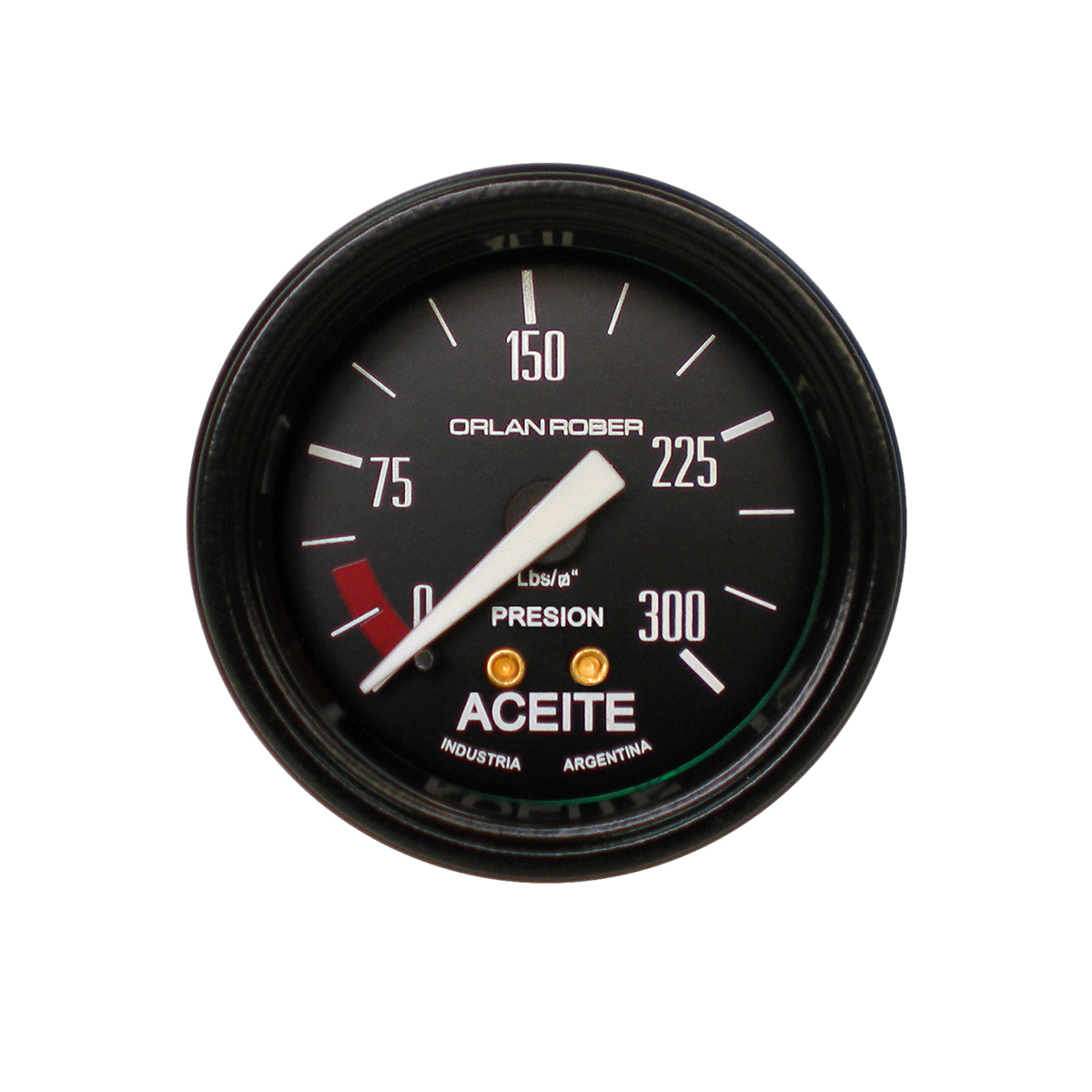 INSTRUMENTAL CLASSIC 52 MM NEGRO MANOMETRO 300 LIB
