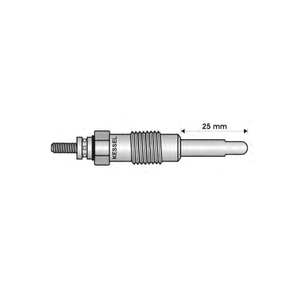 BUJIA INCANDESCENTE PARA MOTOR DIESEL AUDI 1.6 D/2.0 D/2.4 D/1.9 TDI /QUATTRO/FORD 1.9 TDI/MERCEDES BENZ 2.5 DT/MITSUBISHI/NISSAN 2.8D/SEAT 1.9 D/SDI/TDI/1.7 D/1.3 D/1.4 D/SKODA 1.9 TDI/VOLKSWAGEN BORA 1.9 TDI/CADDY/GOL 1.9D/GOLF 1.6 D/1.9 TD/TDI/PASSAT/POLO 1.3 D/1.4D/TRASNPORTER 2.4 D/