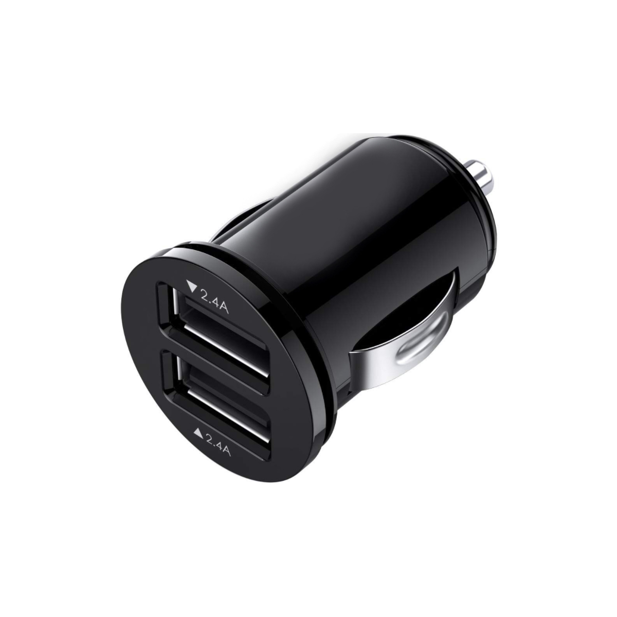ACCESORIO PARA CELULAR CARGADOR DOBLE USB + ENCENDEDOR 12V / 24V OUTPUT 5V 4200 MA 60 WATTS NEGRO