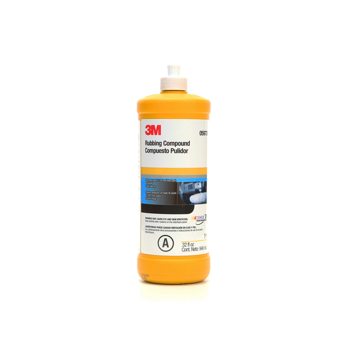 COMPUESTO PULIDORES Y ABRILLANTADORES PN05973 - RUBBING COMPOUND - COMPUESTO PULIDOR X 940 CC PASO A