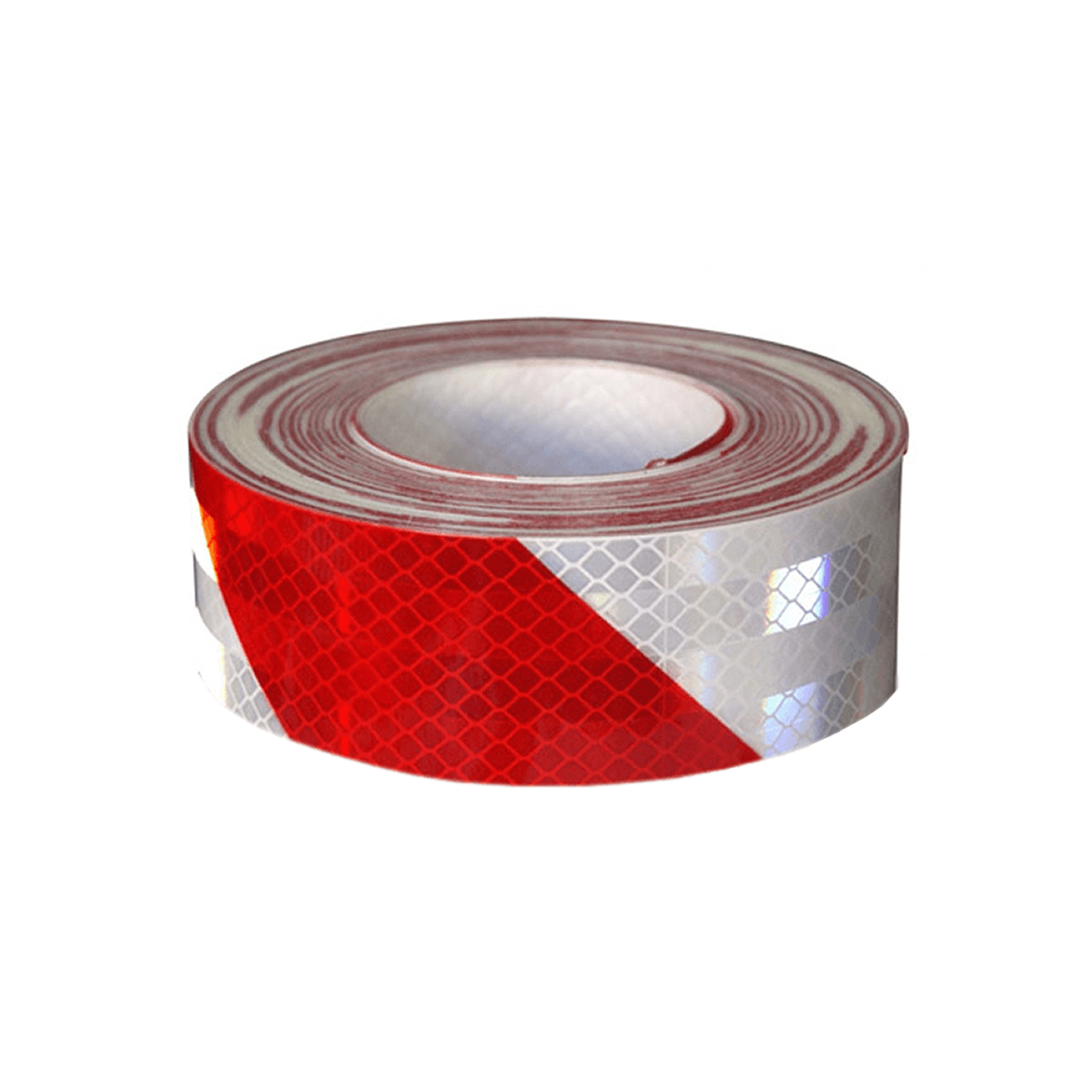 CINTAS REFLECTIVAS BANDA PERIM ARG 983-10 BLANCO/ROJO 0.075X45.7M