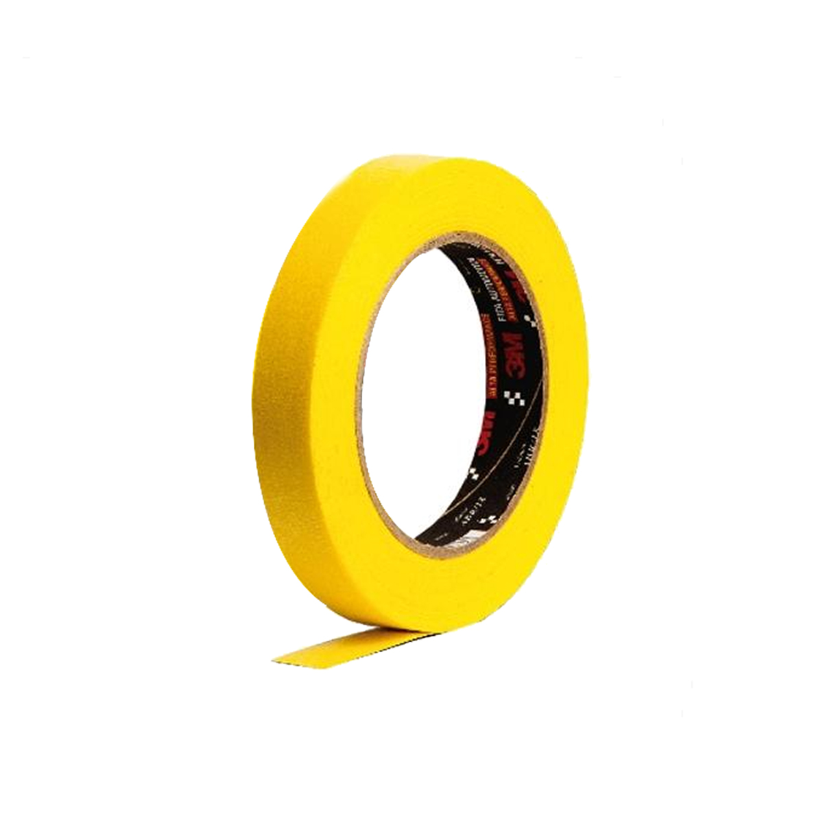 CINTAS DE ENMASCARAR CINTA DE ENMASCARAR HORNO AMARILLA 18 MM X 50 M
