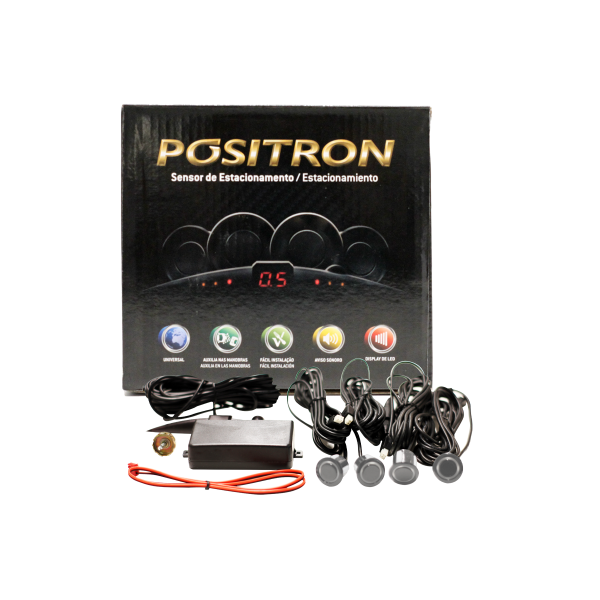 SENSOR DE ESTACIONAMIENTO PARKING SENSOR PS220 PLATA CODIGO ANTERIOR 011796002