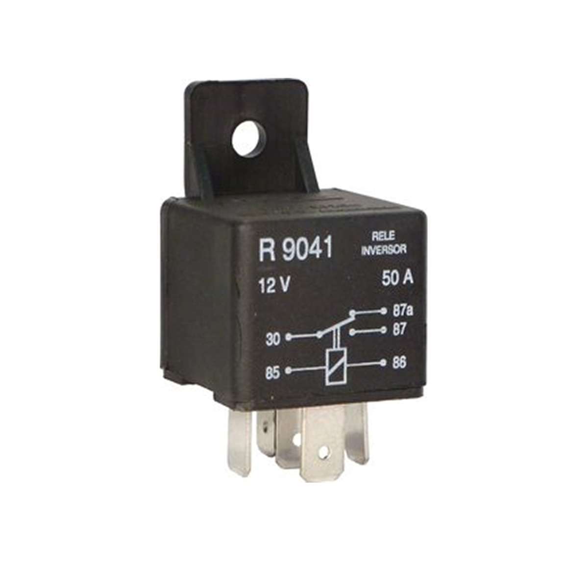 RELAY UNIVERSAL B TP-AC-AA 12V 50-20 AMPER 5 TERMINALES