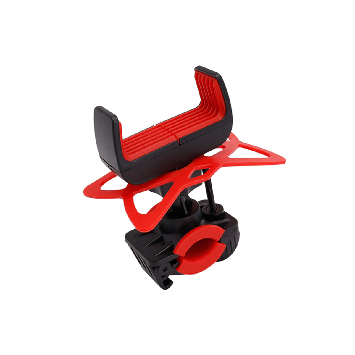 ACCESORIO PARA CELULAR SOPORTE CELULAR / GPS PARA BICIS Y MOTOS ROJO