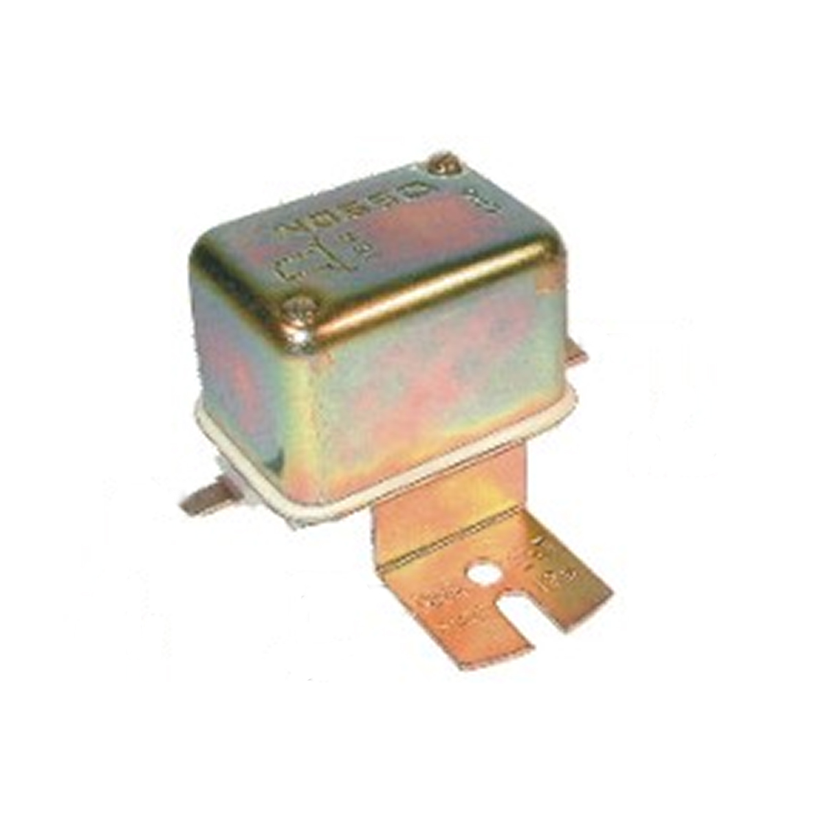 REGULADOR DE VOLTAJE 12V. CIRCUITO TIPO B, MECÁNICO 1 ELEMENTO LÍNEA CHRYSLER, VALIANT, DODGE 1500, CORONADO, POLARA, CITROËN 3 CV, AMI 8, PEUGEOT 404, 504, RASTROJERO, R12, R6, M. BENZ 608