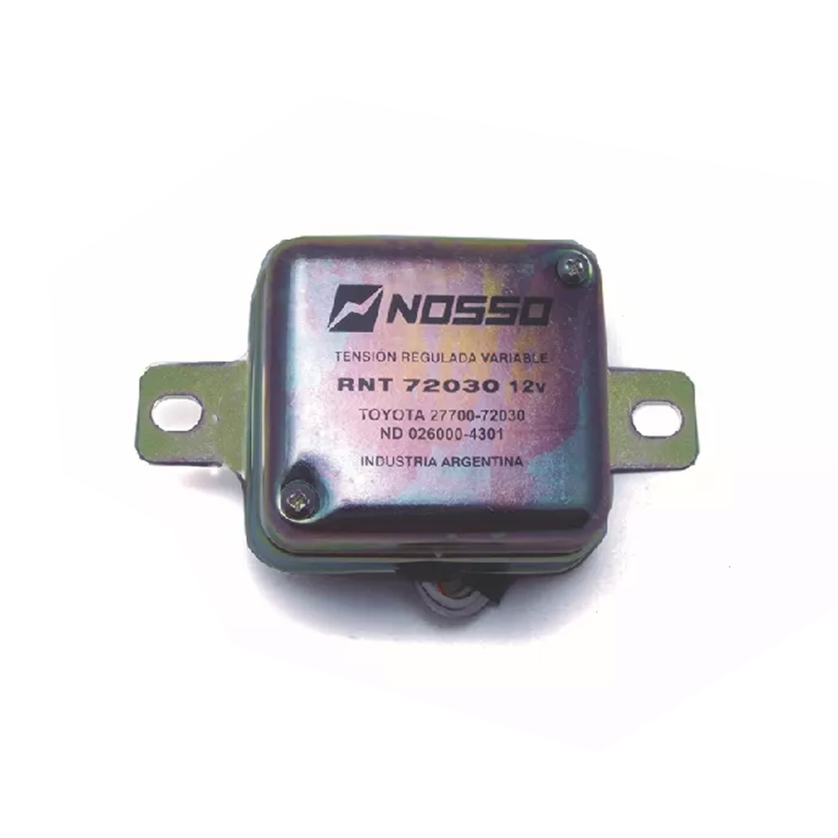 REGULADOR DE VOLTAJE 12V. CIRCUITO TIPO B C/ TENSIÓN REGULADA VARIABLE TOYOTA HILUX PICKUP