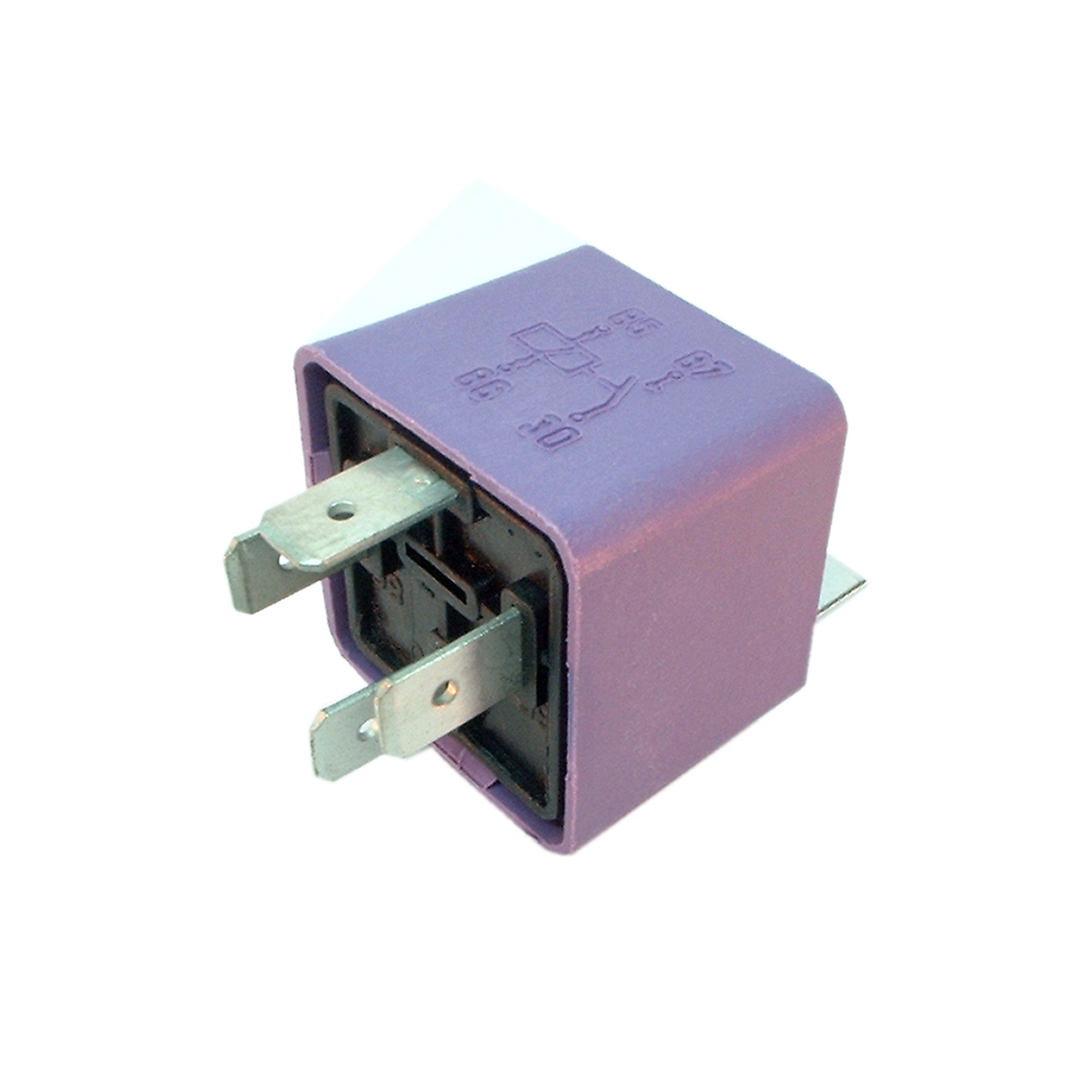 RELAY BOCINA - FAROS IODO - ACCESORIOS 12V 4T UNIVERSAL SIMPLE SALIDA REFORZADO