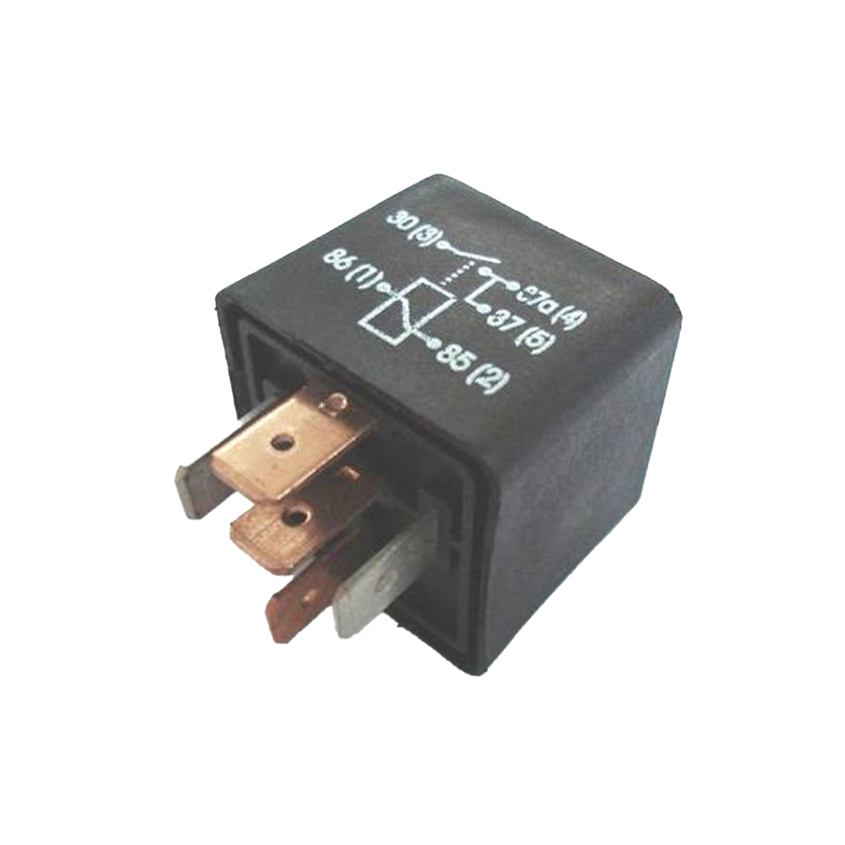 RELAY AIRE ACONDICIONADOO - LUNETA CALEFACC. - ELECTROVENTILADOR 12V 5T FIAT DUNA, REGATTA, UNO