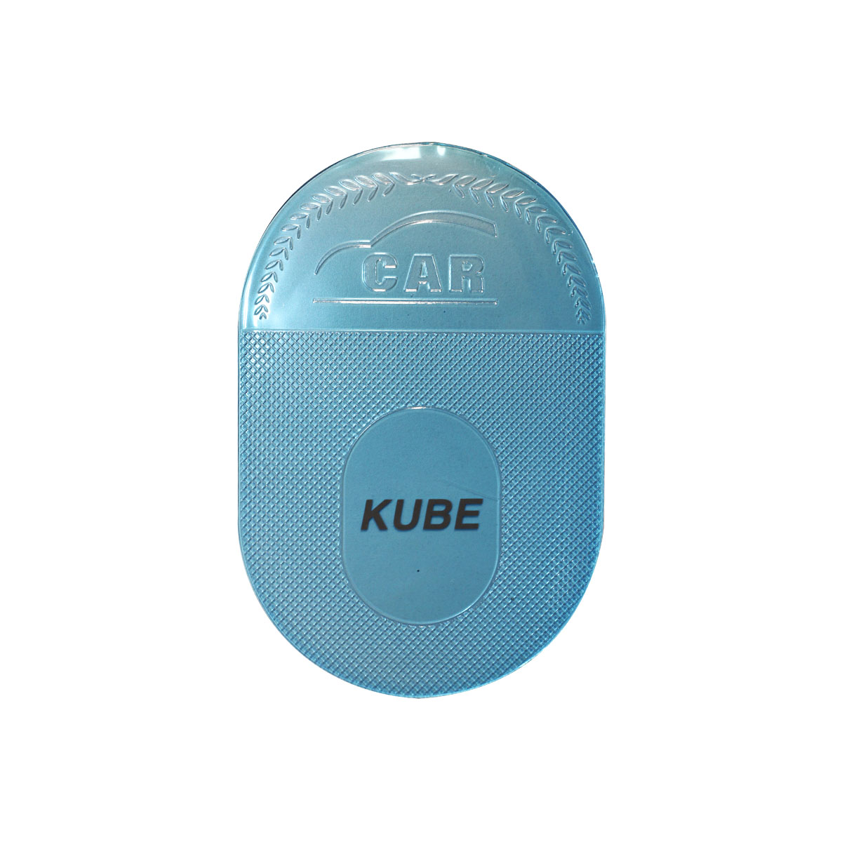 ACCESORIO PARA CELULAR BASE DE GOMA ANTI DESLIZANTE PARA APOYAR OBJETOS SEMI CIRCULAR AZUL