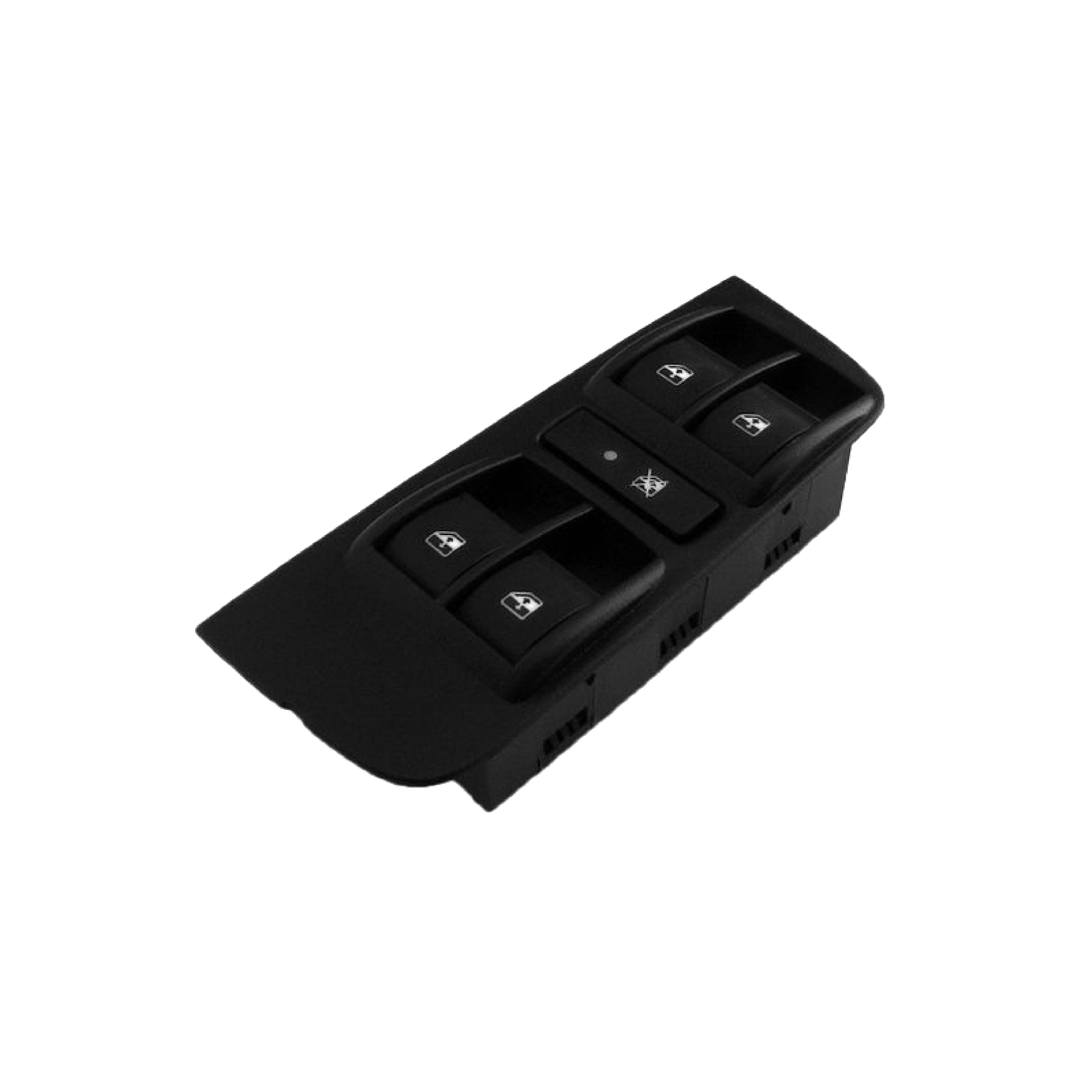 LLAVE - TECLA FIAT PALIO / SIENA - TECLA ALZA VIDRIOS CUÁDRUPLE CON MARCO 2004/2012