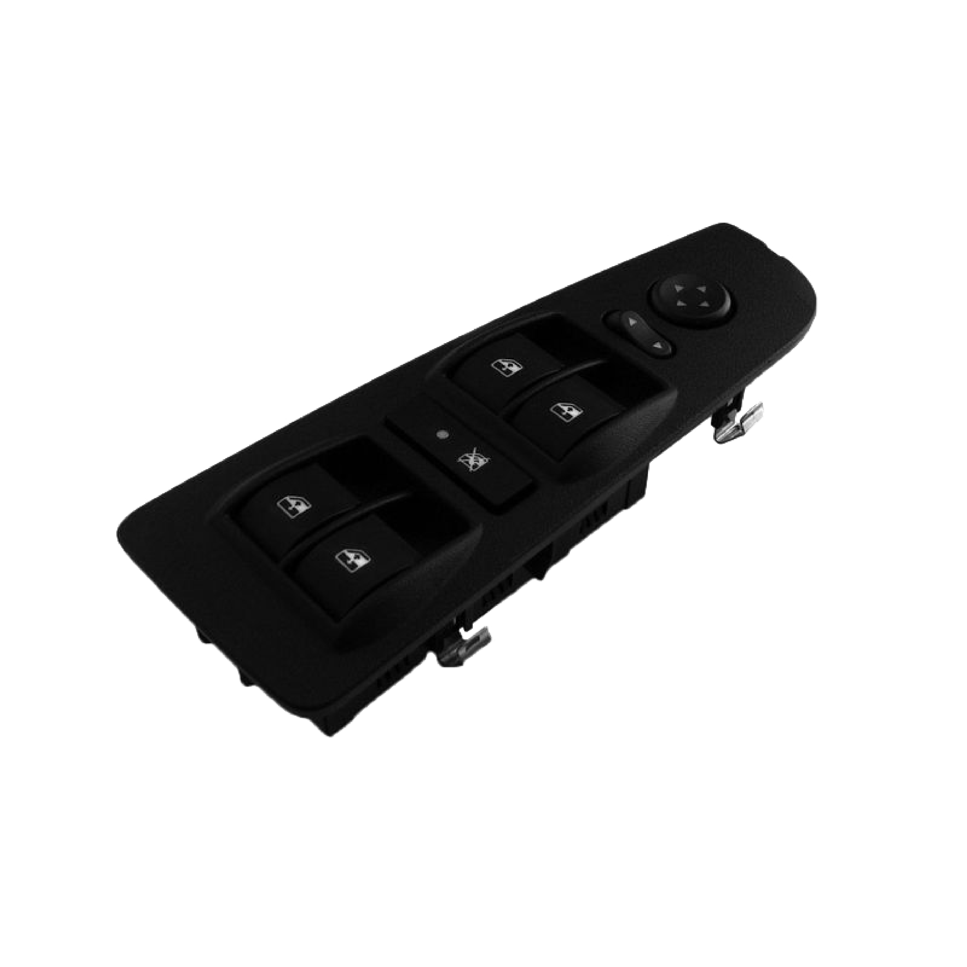 LLAVE- TECLA FIAT PUNTO / LINEA - TECLA ALZA VIDRIOS CUADRUPLE + CONTROL ESPEJOS CON MARCO