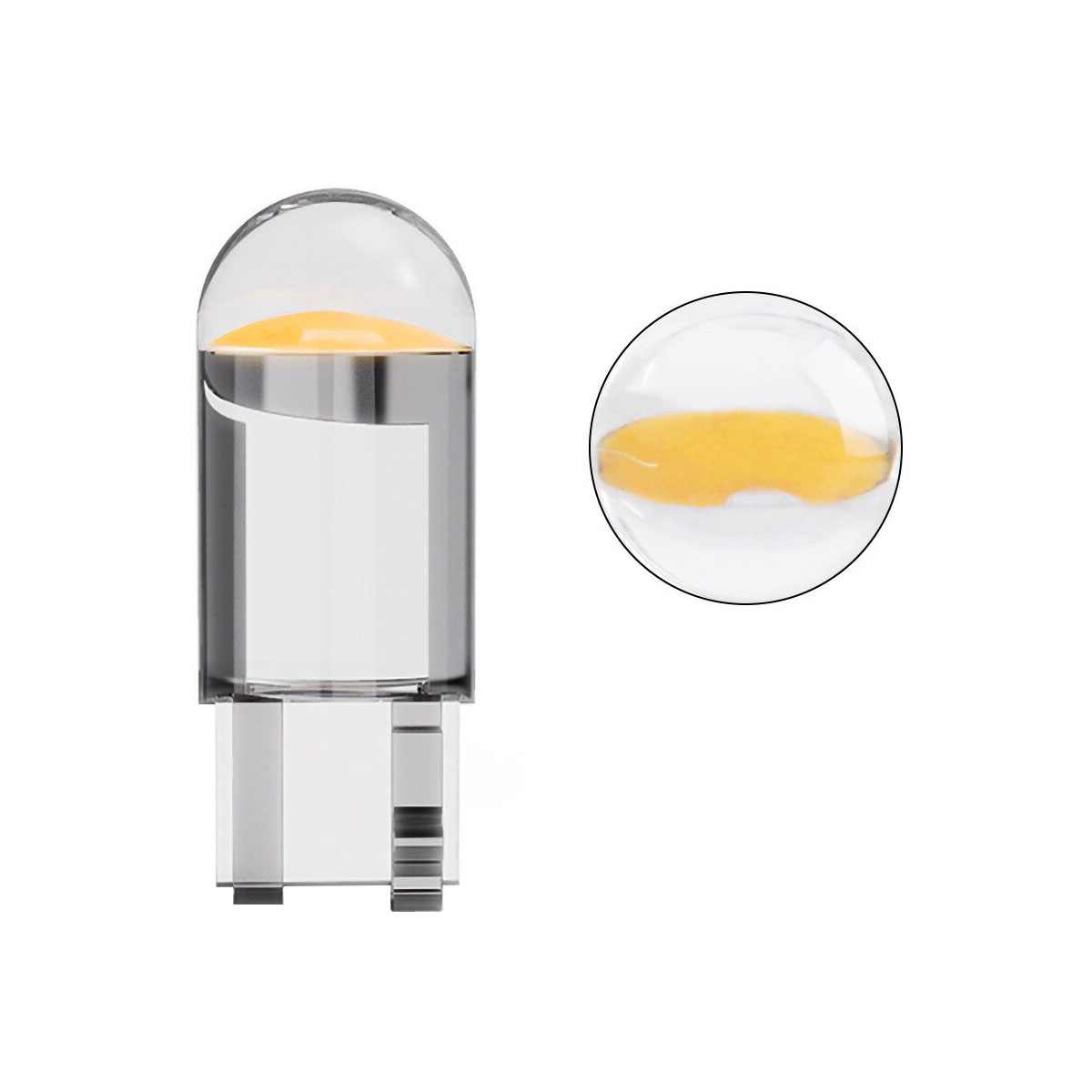 LED SENALIZACION CRISTAL BLISTER X 2 2821 - T10 - W5W - CRISTAL NEW GENERATION AMBAR 12V BLISTER X 2 UNIDADES